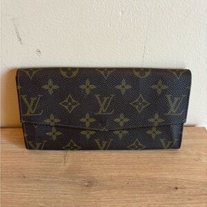 Authentic Louis Vuitton monogram wallet